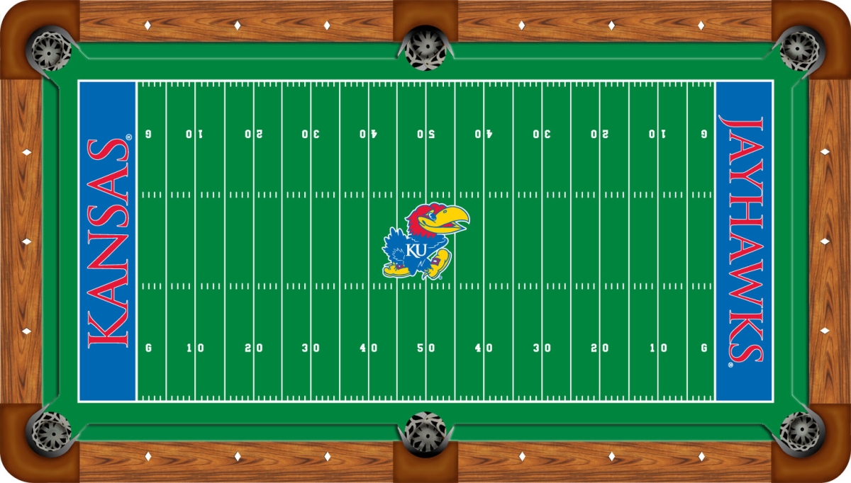 KANBTF000-9R Kansas 9 ft. Recreational Billiard Table Felt, Gridiron