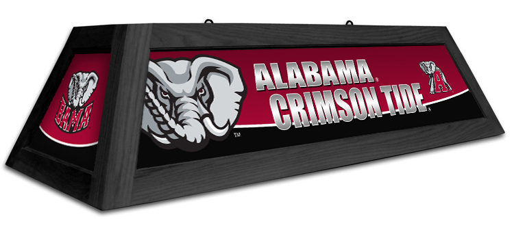 ALABSL421 Alabama Tide 42 in. Spirit Game Table Lamp, Crimson - Stock