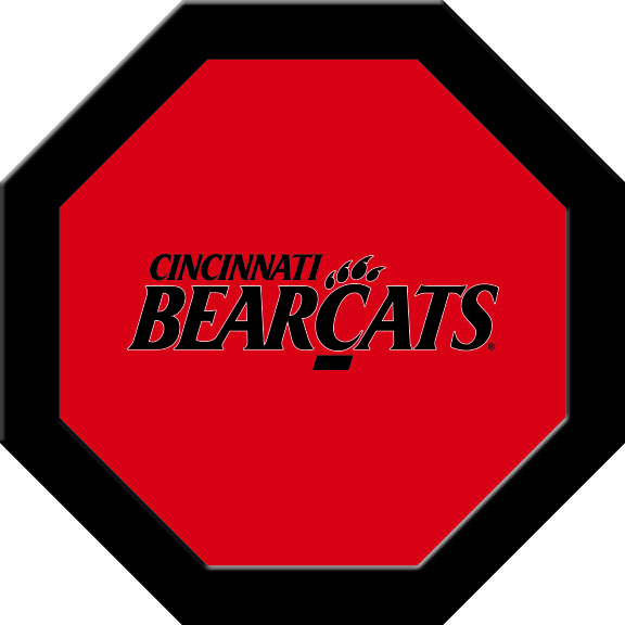 CINGTF341R Cincinnati Round Game Table Cloth, Red