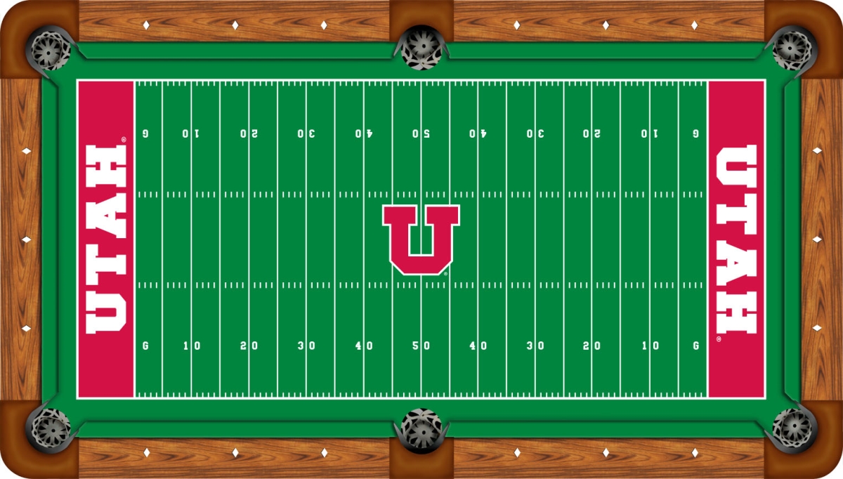 UTABTF000-8R Utah 8 ft. Recreational Billiard Table Felt, Gridiron