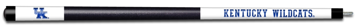UKYBCE101 Kentucky Engraved Billiard Pool Cue, White & Blue