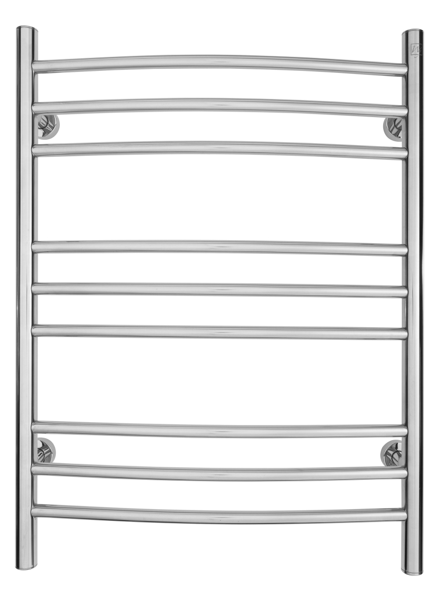 TW-R09PS-HP Dual Connection Riviera Towel Warmer, Polished - 9 Bars