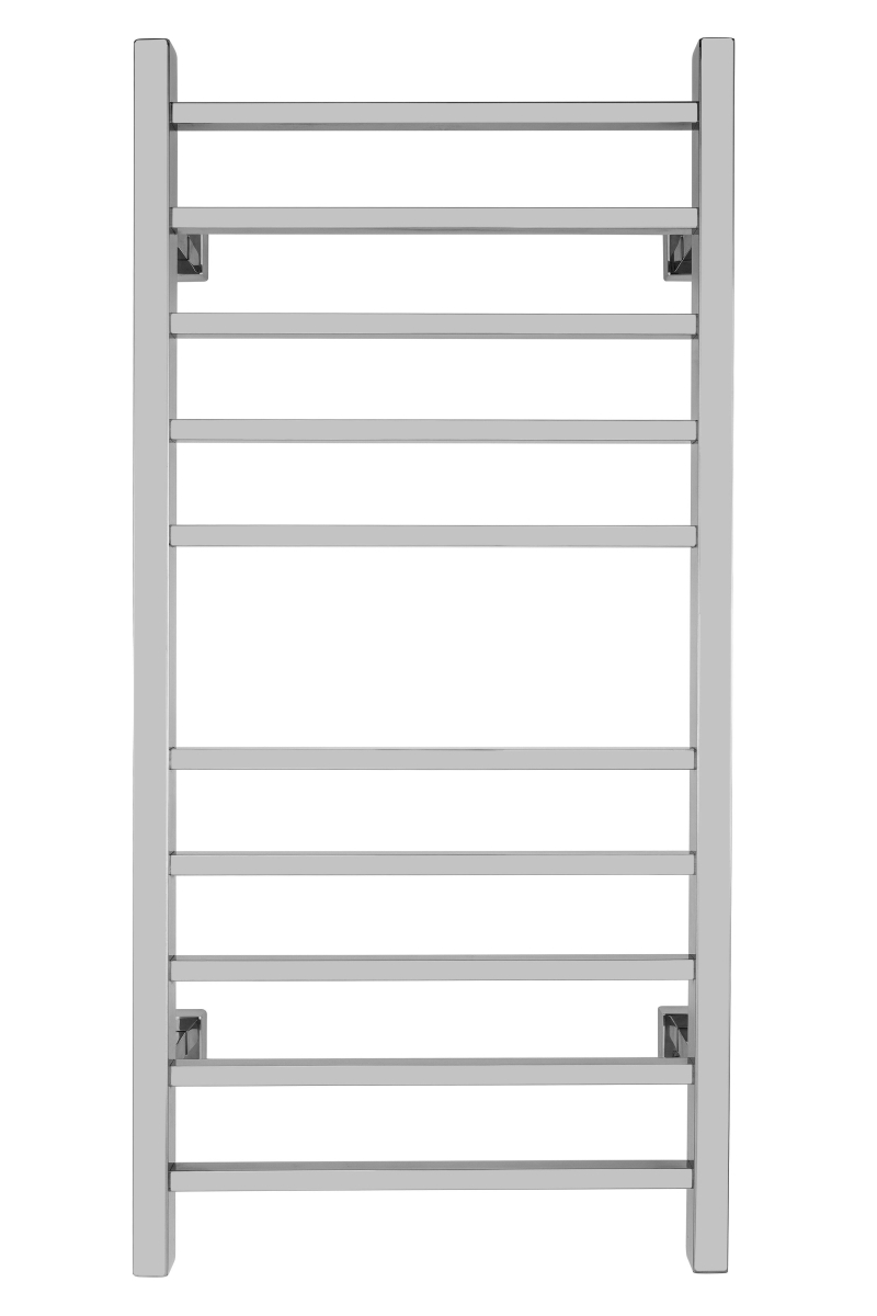 TW-MT-10PS-HP Dual Connection Metropolitan Towel Warmer, Polished - 10 Bars