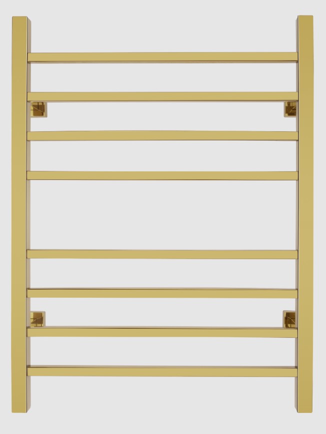 TW-SR08GS-HP  Sierra Towel Warmer Dual Connection  - Polished  Gold