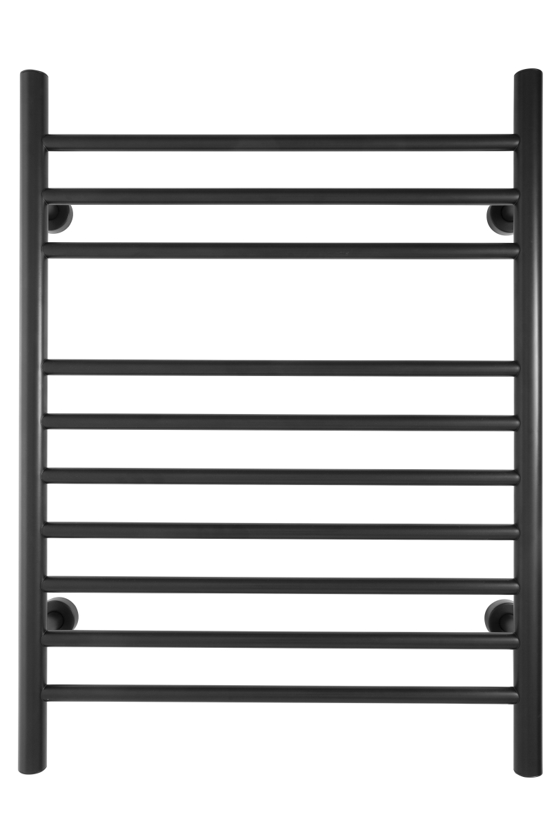 TW-F10KS-HP 150W 10 Bars Dual Connection Infinity Towel Warmer, Black