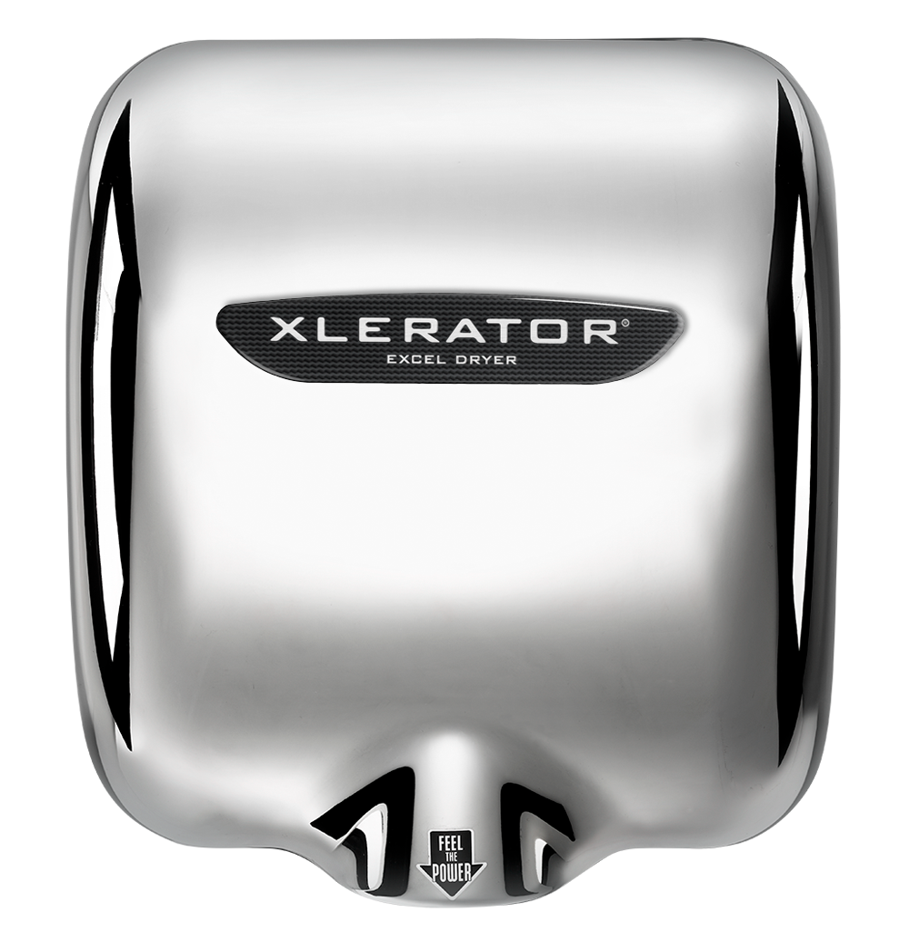 701166H 208-277V 2-2.2A Xlerator CVH ECO Hand Dryer, Chrome