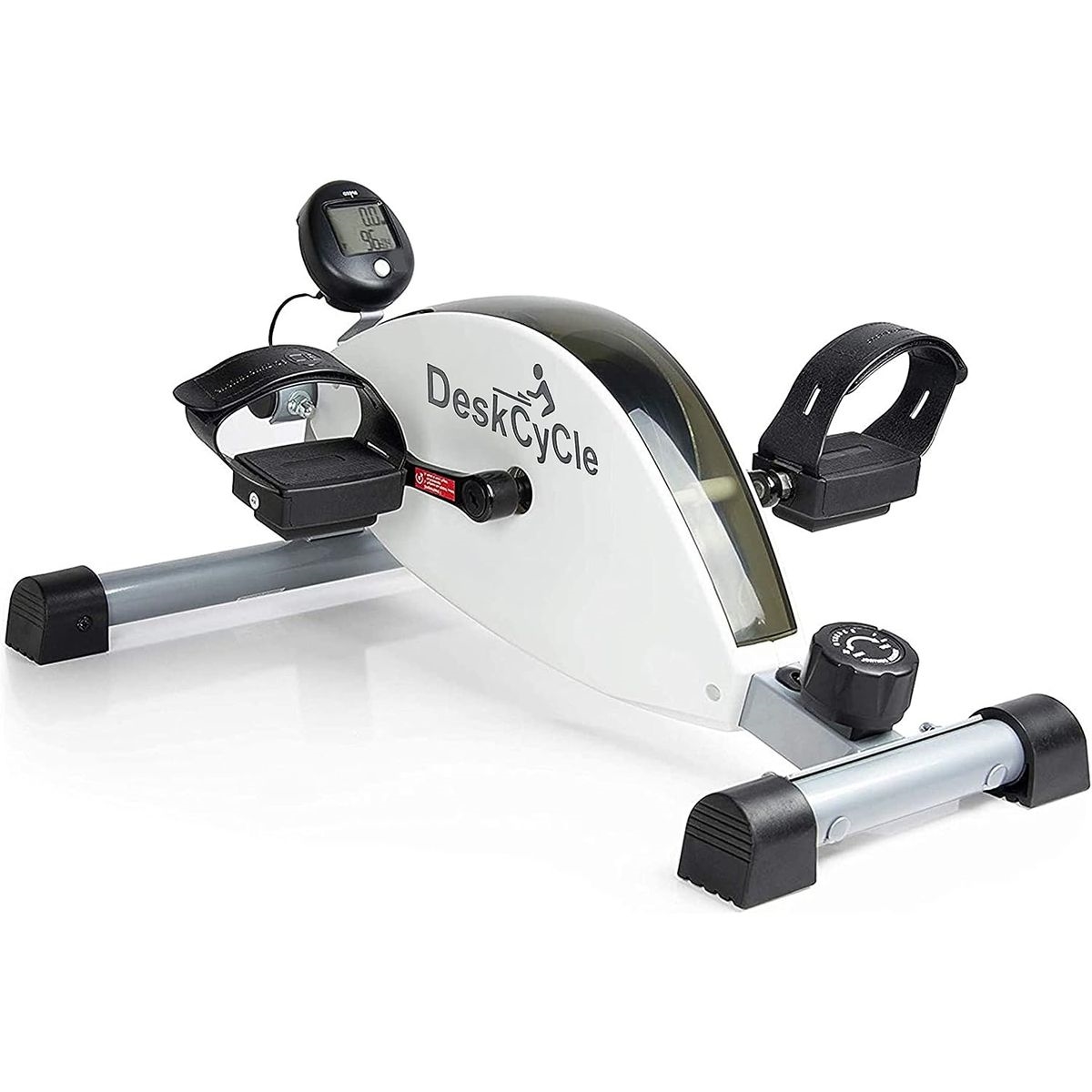 Picture of DeskCycle JPNR-W DeskCycle Under Desk Bike Pedal Exerciser White Adjustable Leg and Standard Versions