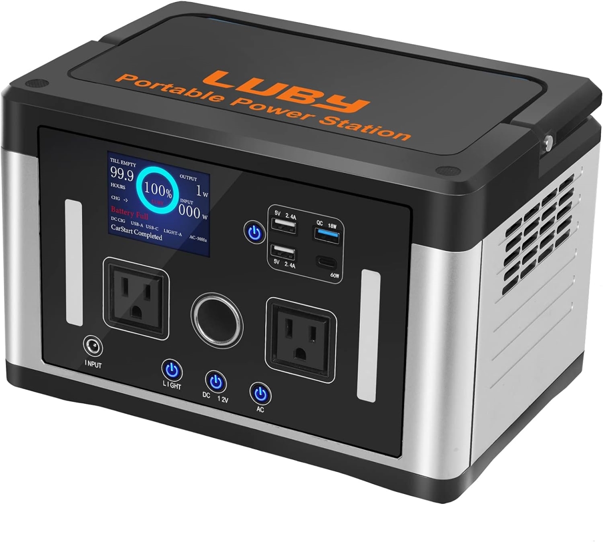 700W Portable Power Station Solar Generator
