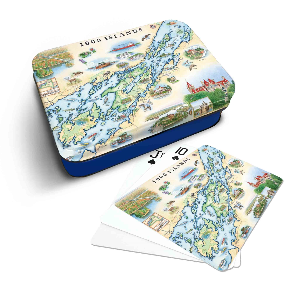 PLCD_1000 1000 Islands Playing Cards