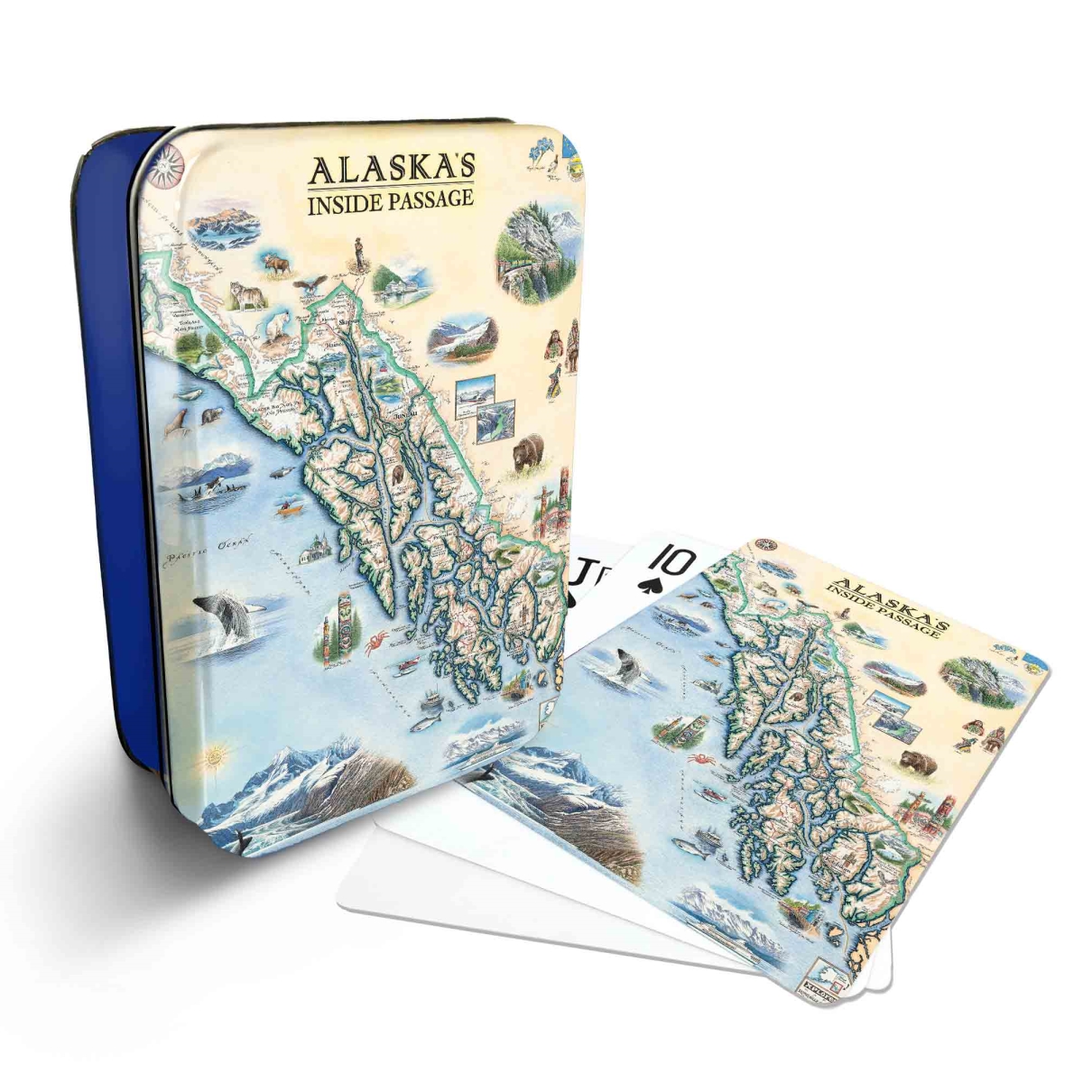 PLCD_IP Alaska Inside Passage Playing Cards