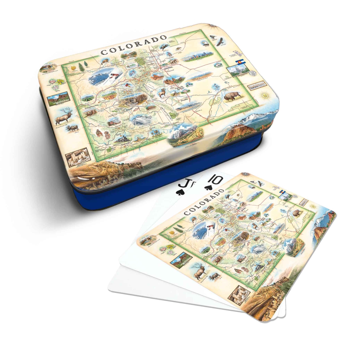 PLCD_CO Colorado Map Playing Cards
