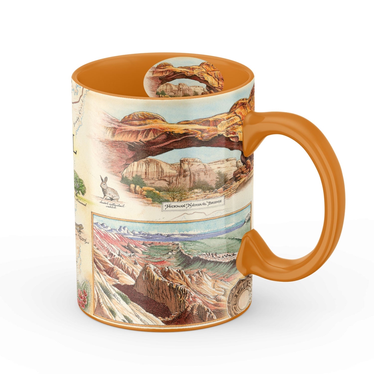 Picture of Xplorer Maps MUGCM_CRNP Capitol Reef National Park Map Ceramic Mug