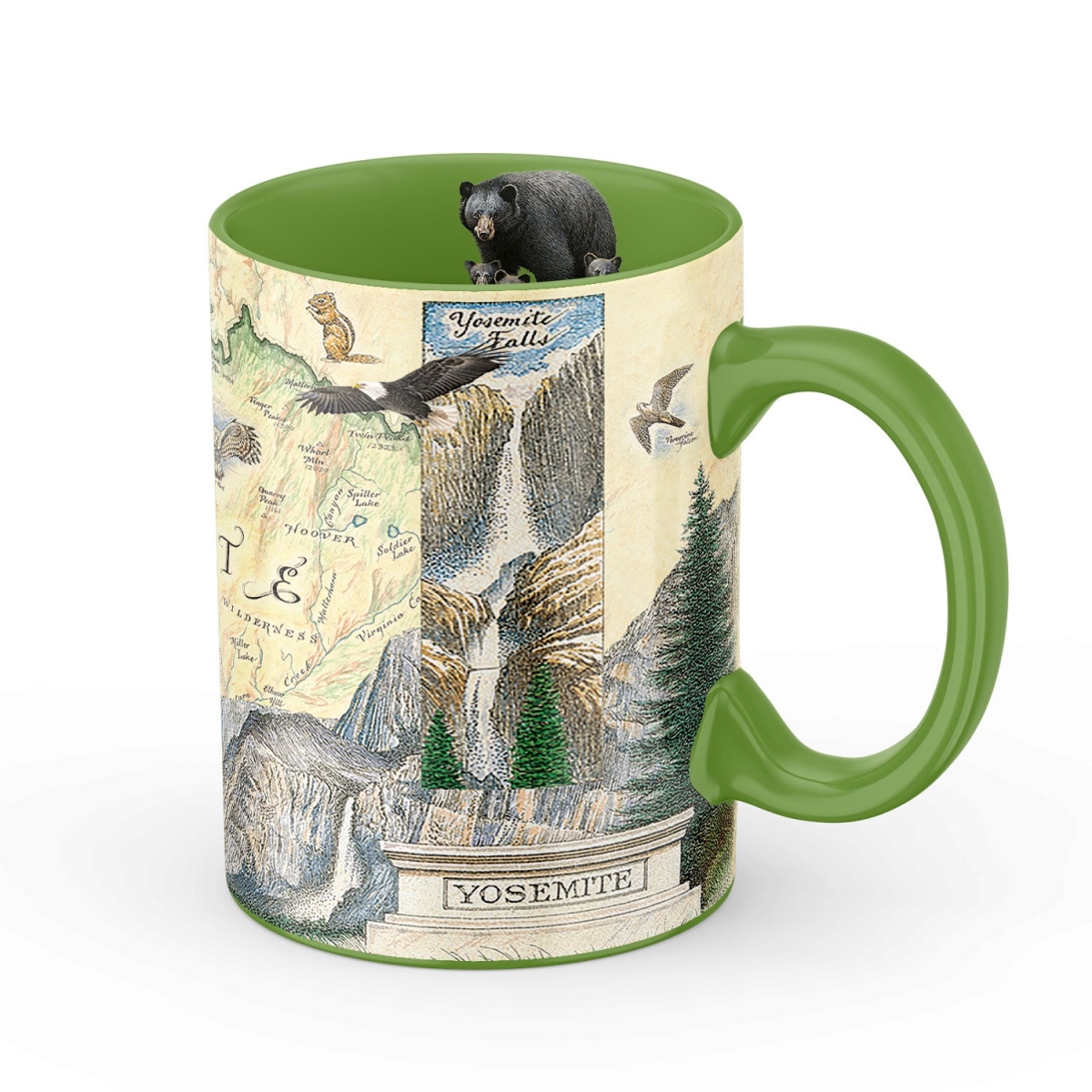 Picture of Xplorer Maps MUGCM_YOS Yosemite National Park Map Mug