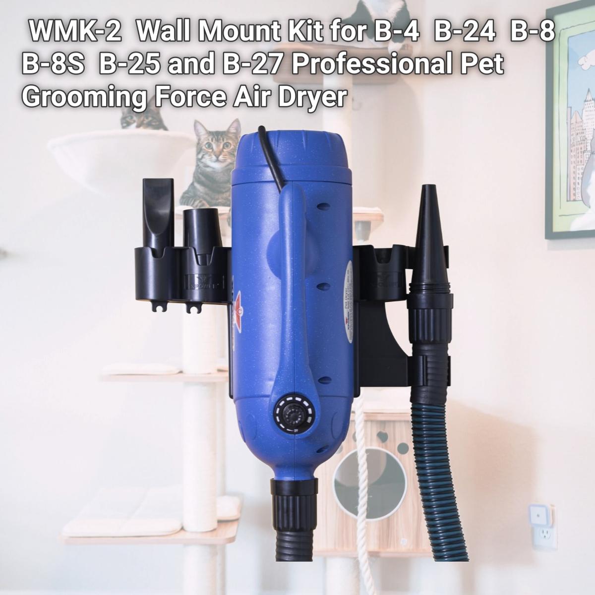 Picture of Xpower WMK-2  Wall Mount Kit for B-4  B-24  B-8  B-8S  B-25 and B-27 Professional Pet Grooming Force Air Dryer