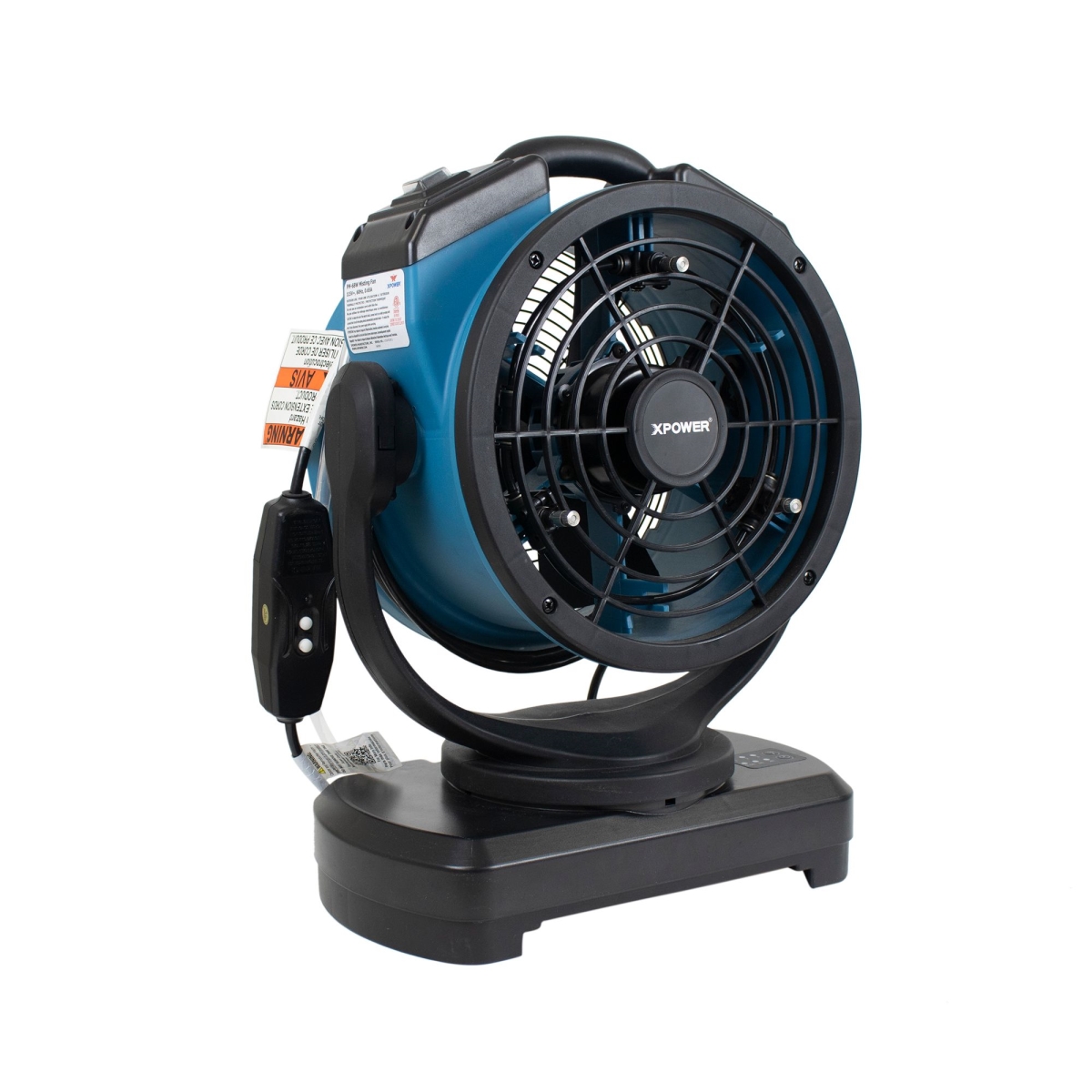 Picture of Xpower FM-68W 68 W Multipurpose Oscillating Portable 3 Speed Outdoor Cooling Misting Fan with Built-In Water Pump & Hose