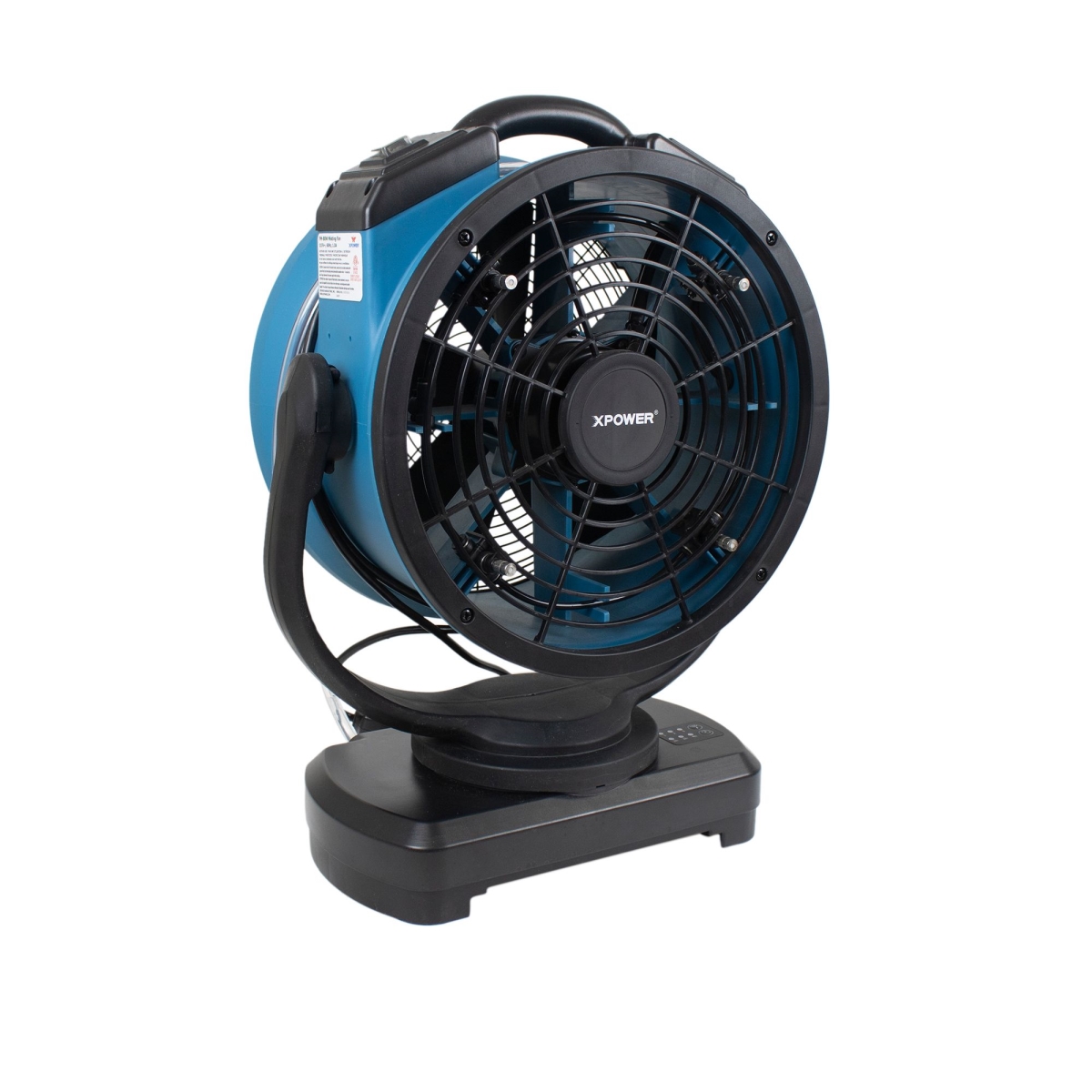 Picture of Xpower FM-88W 88 W Multipurpose Oscillating Portable 3 Speed Outdoor Cooling Misting Fan with Built-In Water Pump & Hose