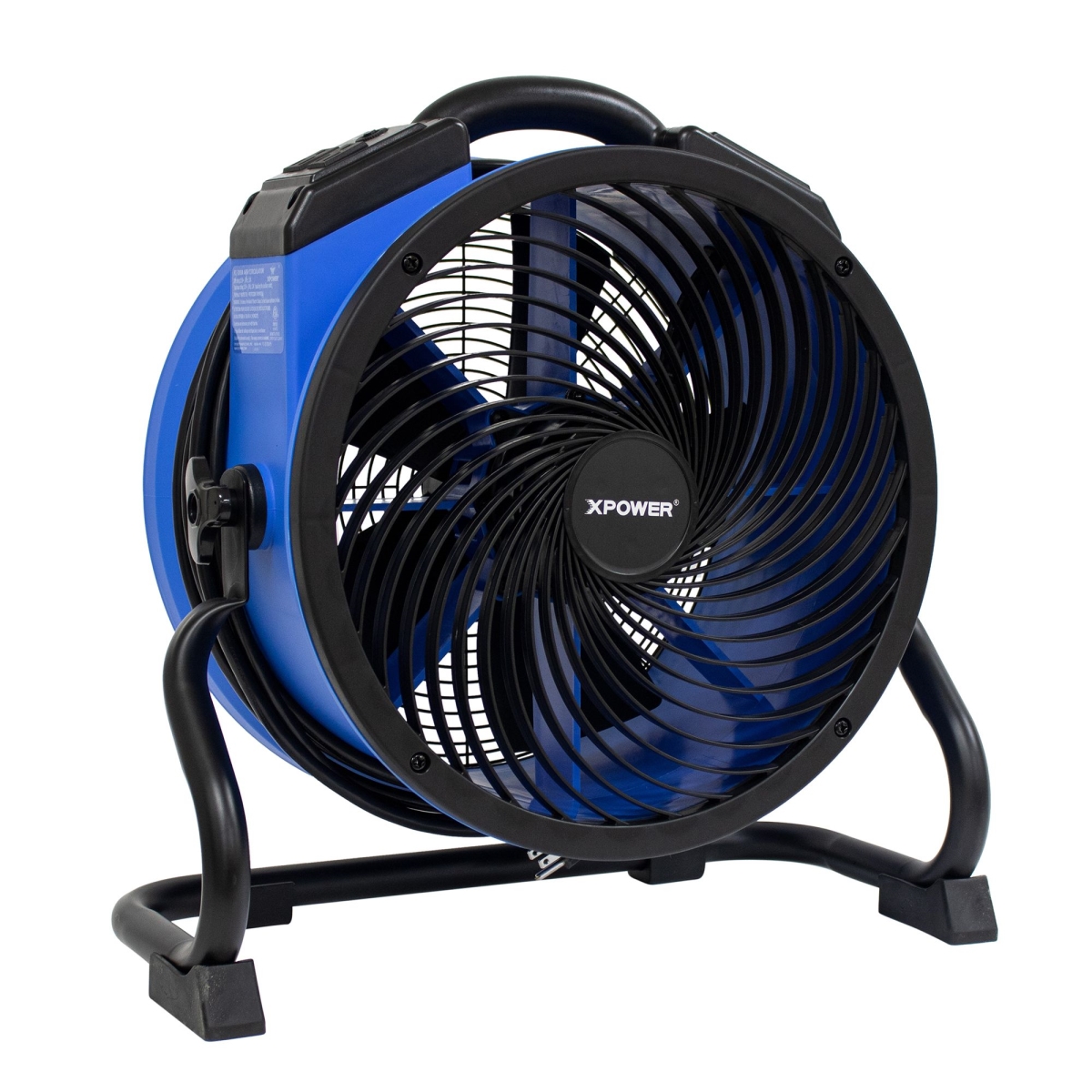 Picture of Xpower FC-300A 14 in. 0.25 HP 2100 CFM 4 Speed Portable Multipurpose Heavy Duty Shop Fan Air Circulator with Built-in Power Outlets