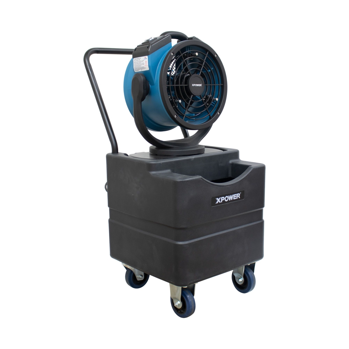 Multi-Purpose Oscillating Misting Fan with Built-In Water Pump & WT-45 Mobile Water Reservoir