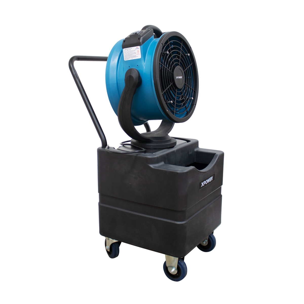 Multi-Purpose Oscillating Misting Fan with Built-In Water Pump