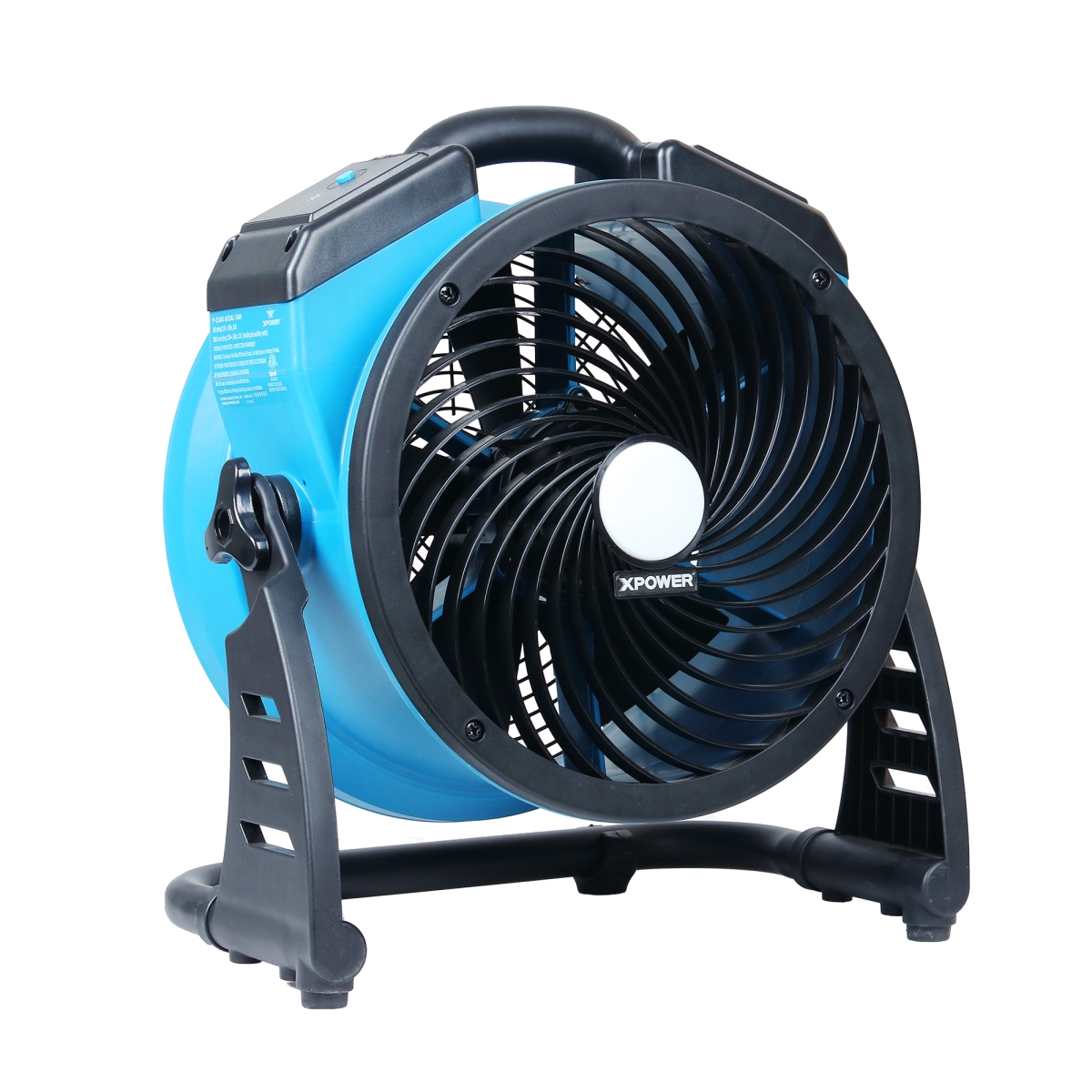 P-21L Industrial Axial Air Mover with LED Spotlight
