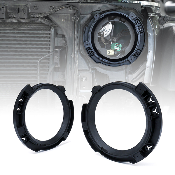 ZS-0088 Replacement Left & Right Headlight Brackets for 2007-2018 Jeep Wrangler JK