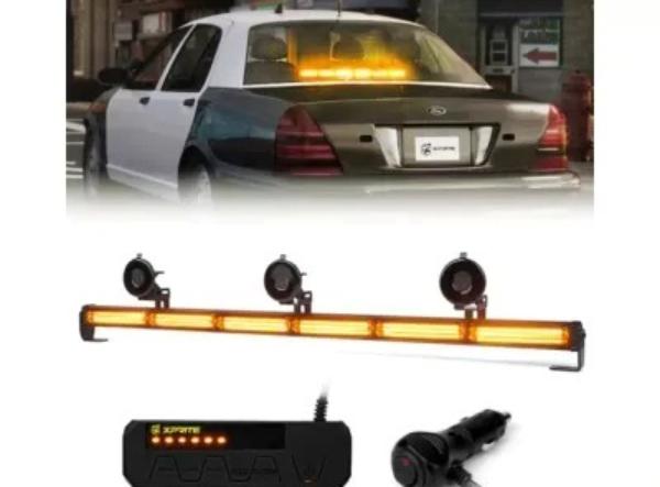CTB-6-G2-G 35 in. Traffic Advisor Strobe Light Bar - Warrant G2 Series