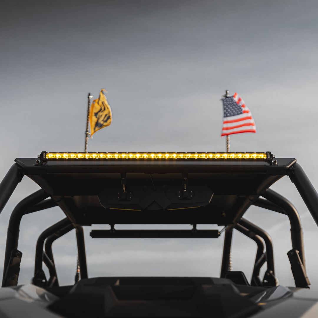 Ultra Thin Astro Series Yellow Flood Beam LED Light Bar
