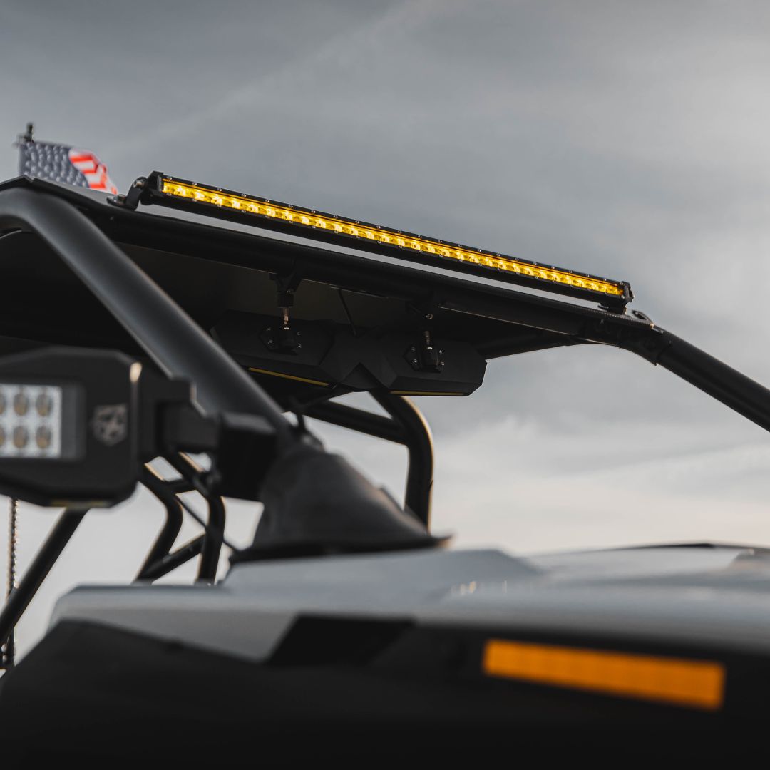 Ultra Thin Astro Series Yellow Flood Beam LED Light Bar