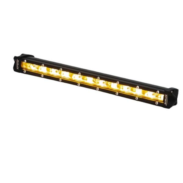 WL-C6-210SS-CR-AMBER Ultra Thin Astro Series Yellow Flood Beam LED Light Bar
