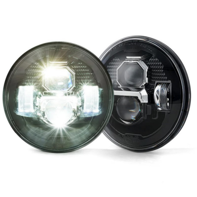 7 in. Headlights for Jeep Wrangler JK, G14