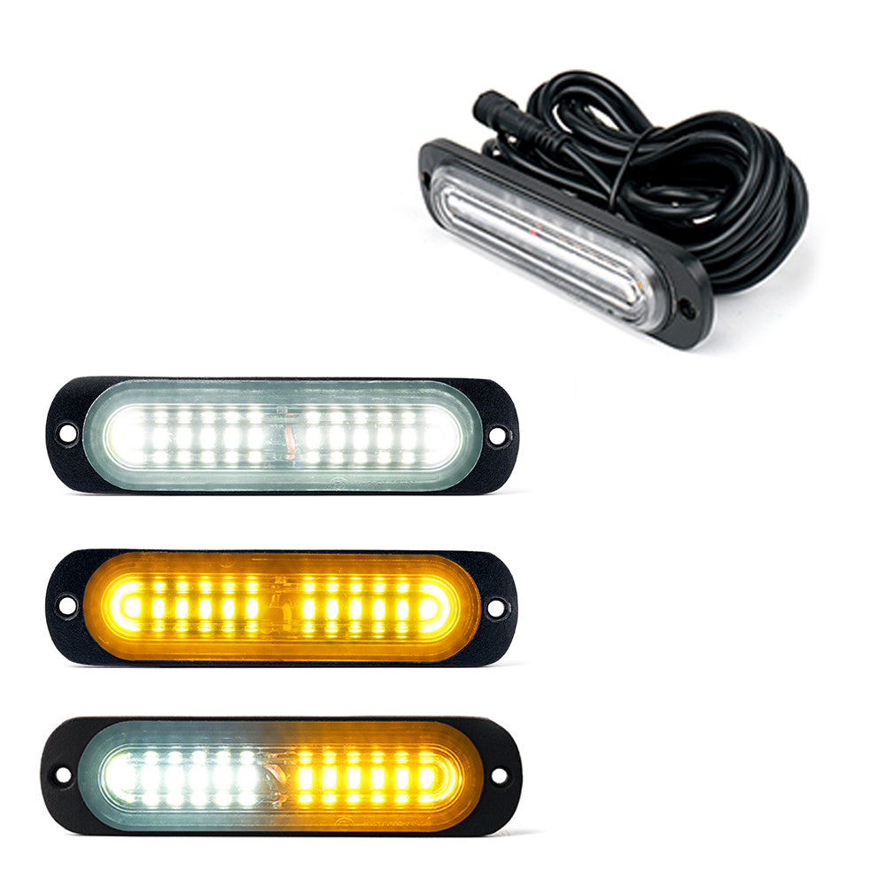52027-Y-1PC Replacement Tactical Series LED Marker Strobe Lighthead, Yellow