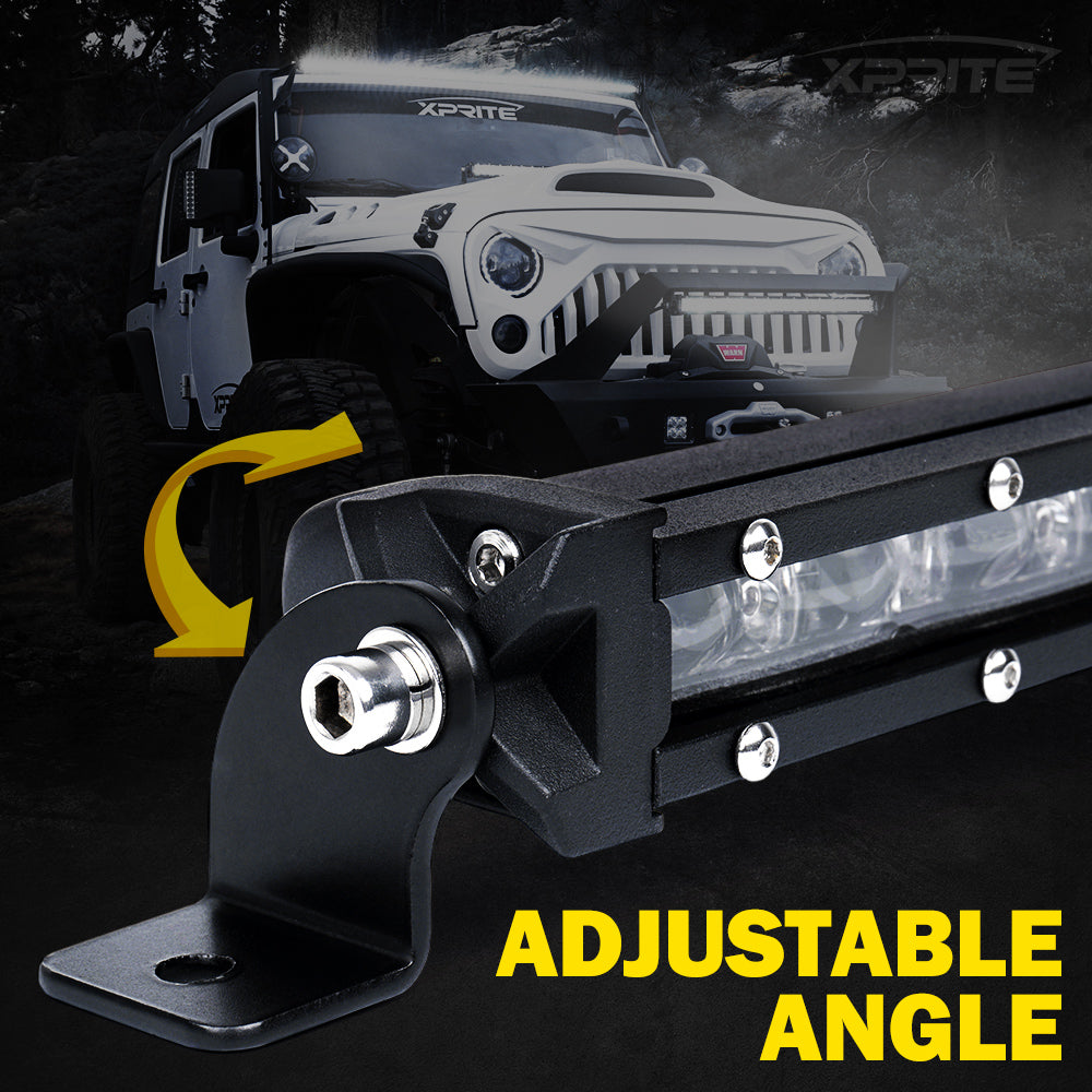 WL-C6-150SS-CR Ultra Thin Astro Series Flood Beam CREE LED Light Bar