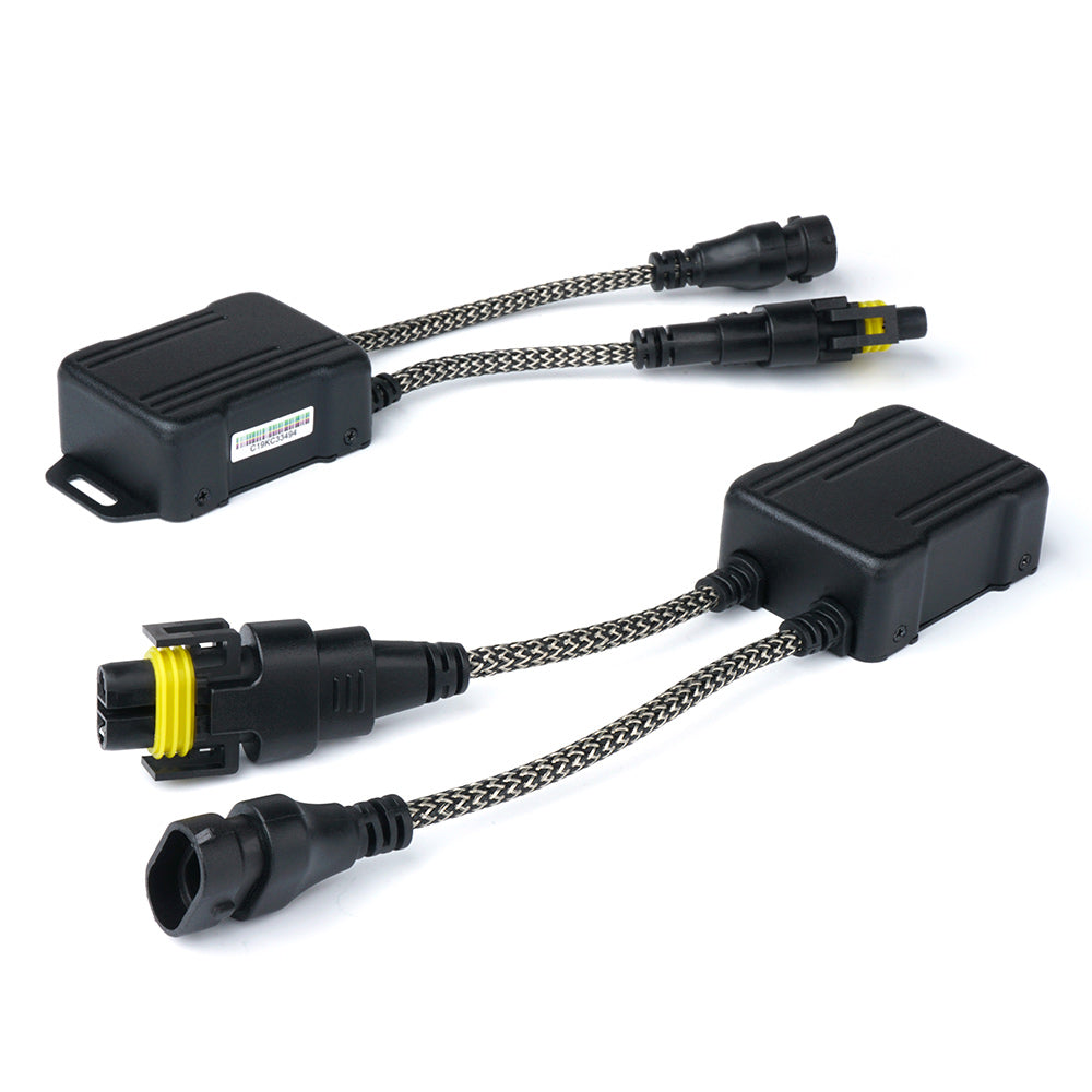 HL-CANBUS-H11-G1 Reflex Series LED Headlight Canbus Anti-Flicker Resistor Decoder for H8 H9 H11 - Pack of 2