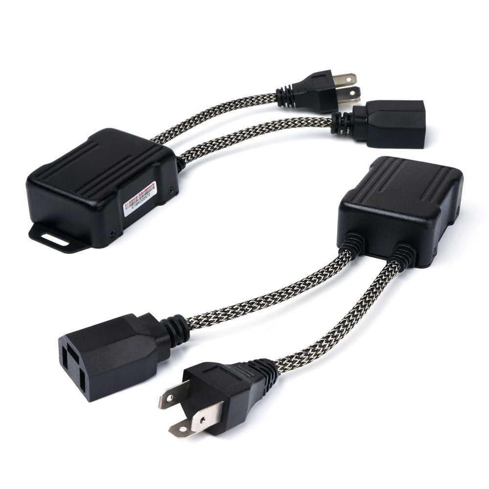 HL-CANBUS-H4-G1 Reflex Series LED Headlight Canbus Anti-Flicker Resistor Decoder for H4 - Pack of 2