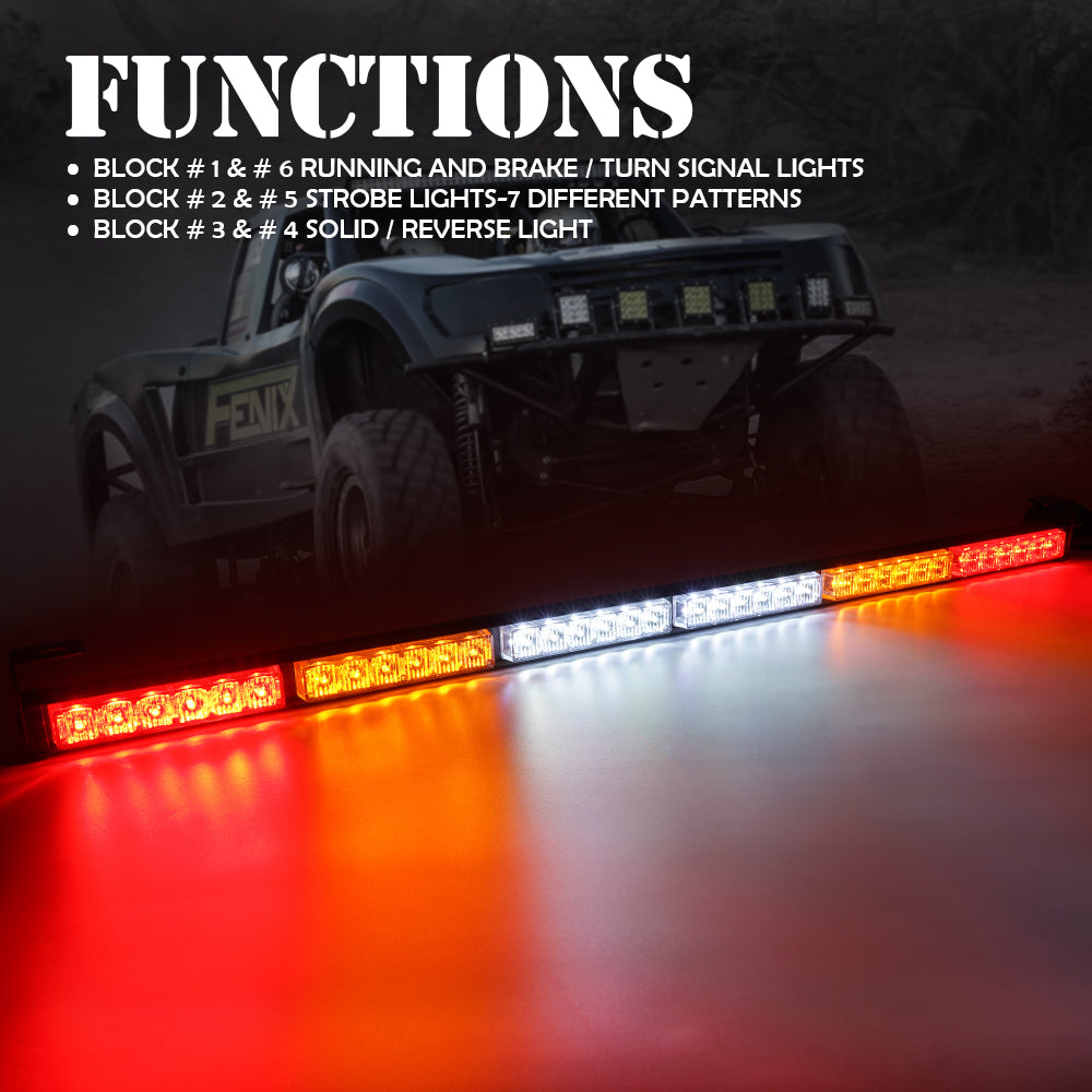 36 in. RZ Series Offroad Rear Chase Light Bar