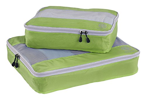 Picture of Uncharted UF54 Ultra-Lite Packing Cube&#44; Green - Set of 2 Piece