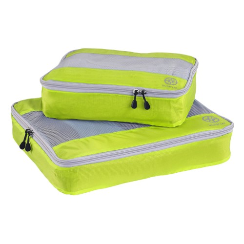 Picture of Uncharted UF53 Ultra-Lite Packing Cube&#44; Neon Yellow - 2 Piece Set