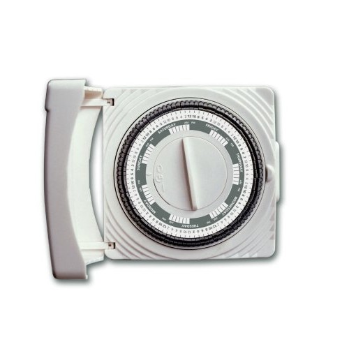 Picture of Amertac TM07WHB Westek Decorative Indoor Weekly Segment Timer&#44; White
