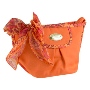 Picture of Jacki Design ABC28092OR Summer Bliss Cosmetic Bag&#44; Orange