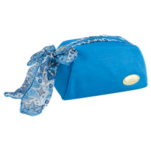 Picture of Jacki Design ABC28091BU Summer Bliss Cosmetic Pouch&#44; Blue