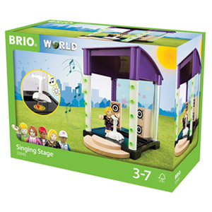 Picture of BRIO 33945 Singing Stage - 4.5 x 4.5 x 6 in.