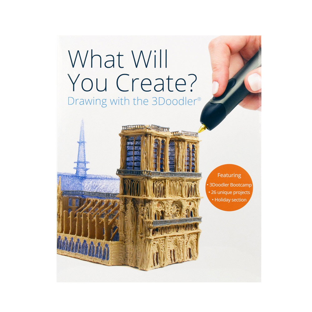 Picture of 3Doodler 466933 What Will You Create Project Book