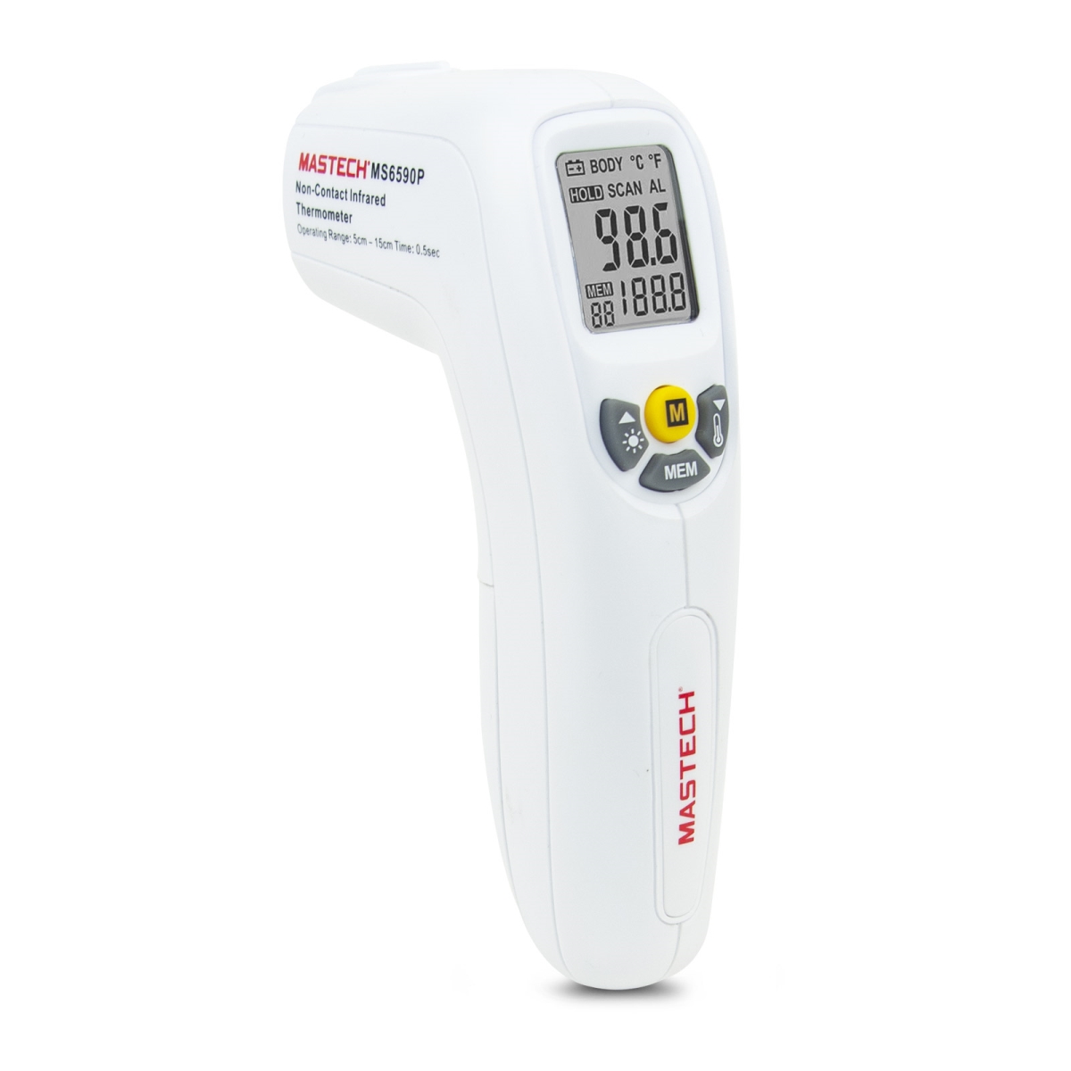 Picture of Mastech MS6590P Non-Contact Forehead Infrared Thermometer
