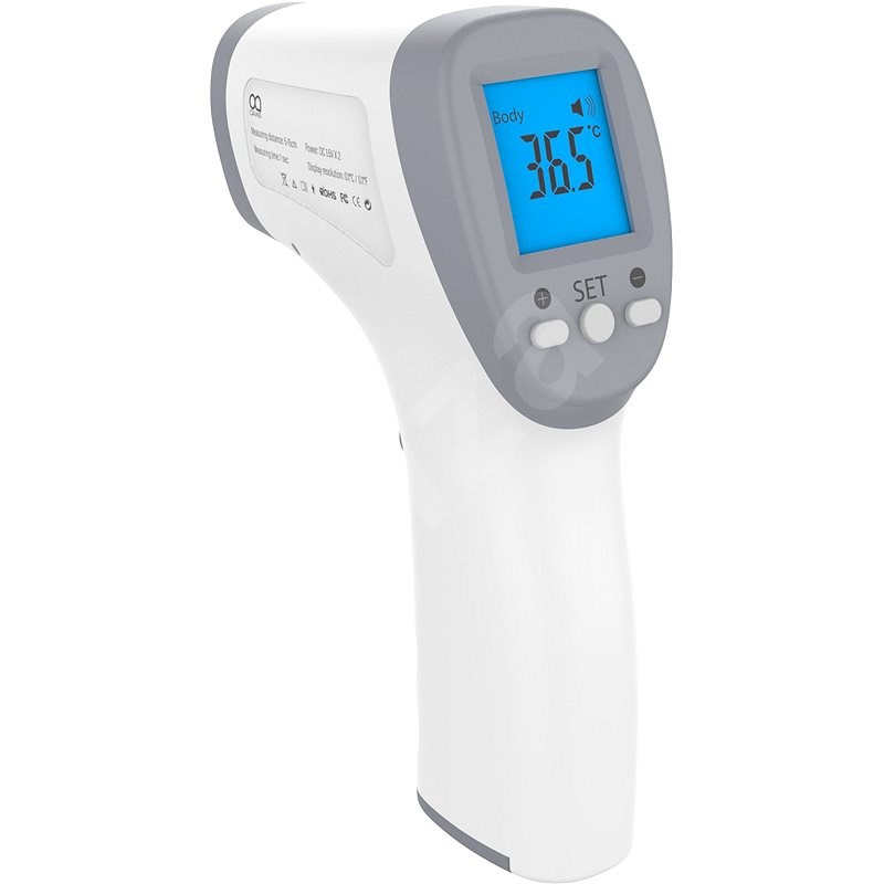 Picture of Oaxis TM0601-GY01 Non-Contact Infrared Thermometer&#44; Gray