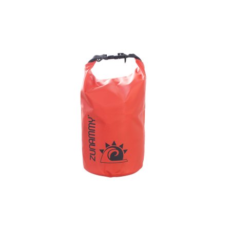5 Liters Waterproof Roll Top Dry Bag, Floating Duffle Dry Gear Bag with Adjustable Shoulder Straps - Red