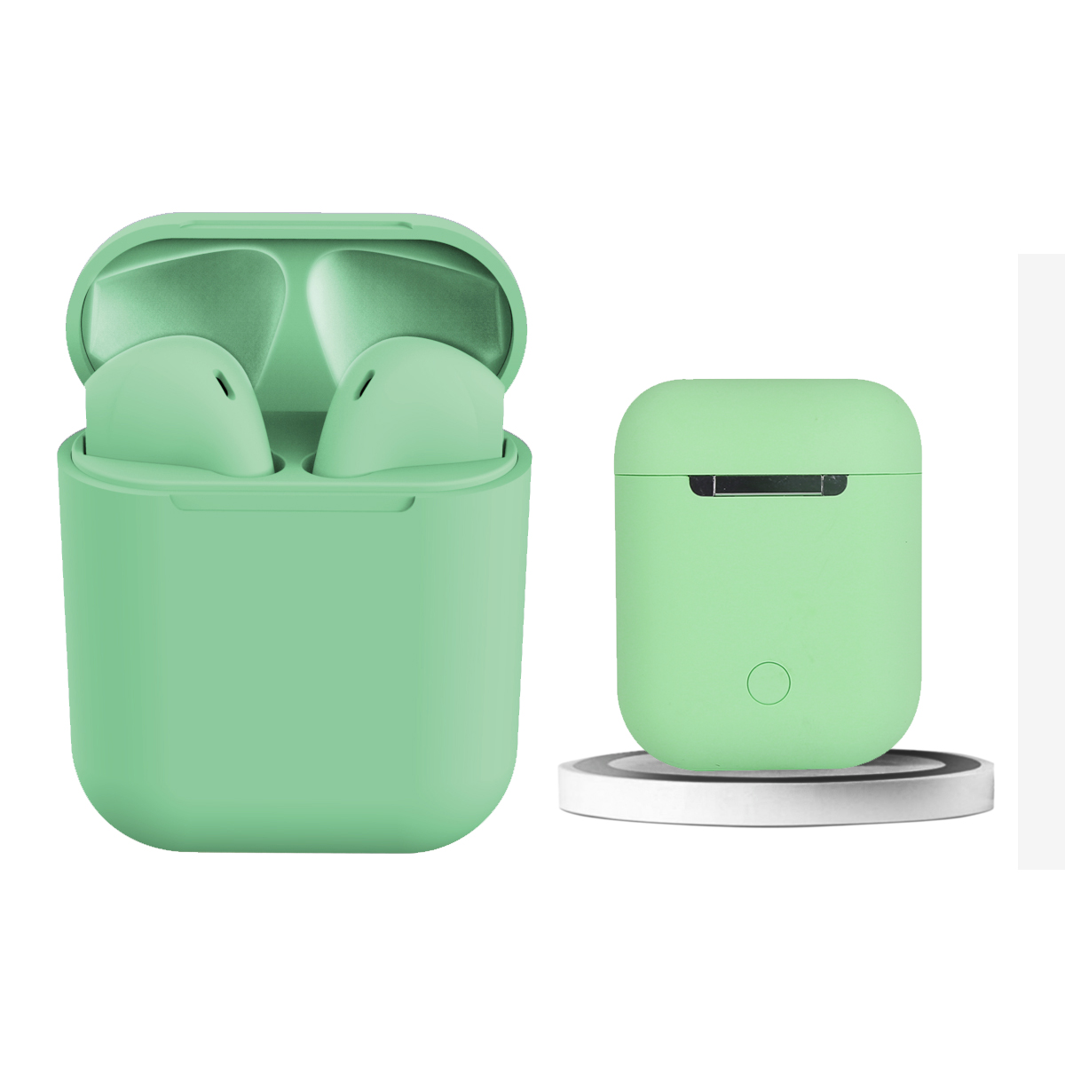 Picture of Zunammy ZTH024GR Portable Wireless Wearable Neckband BT Around The Neck Speaker, Green