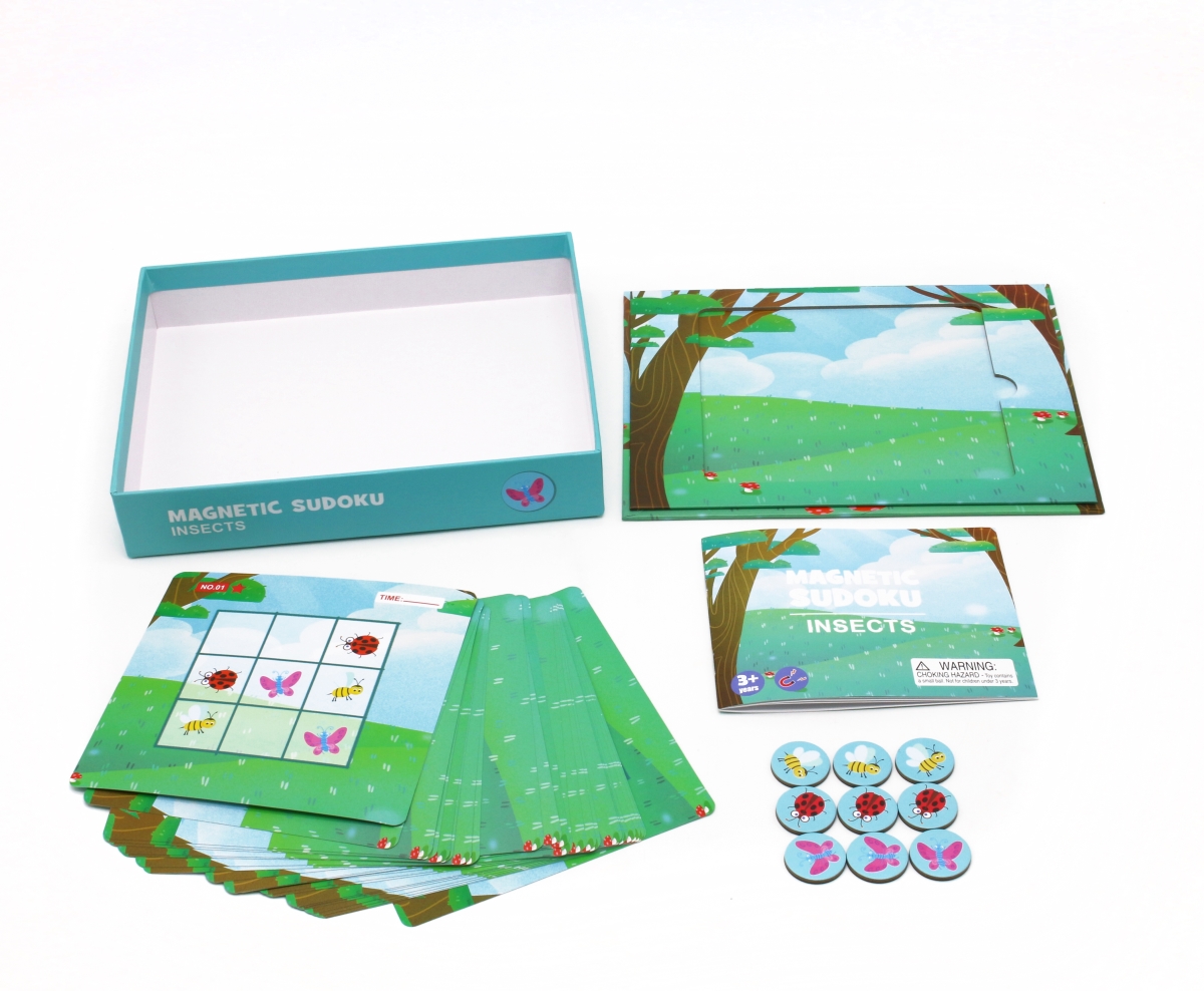 Magnetic Insects Themed Sudoku Play Boards Set