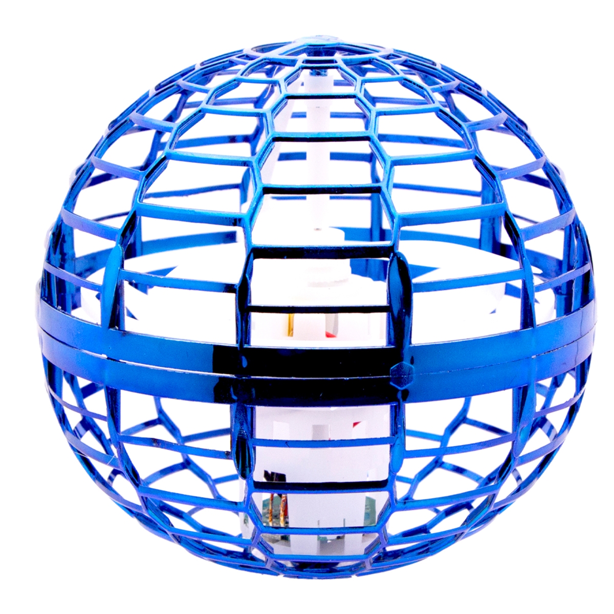 Picture of Zummy FS1161PK Hand Operated Flying LED Orb Ball Toy with Boomerang Effect for Indoors and Outdoors