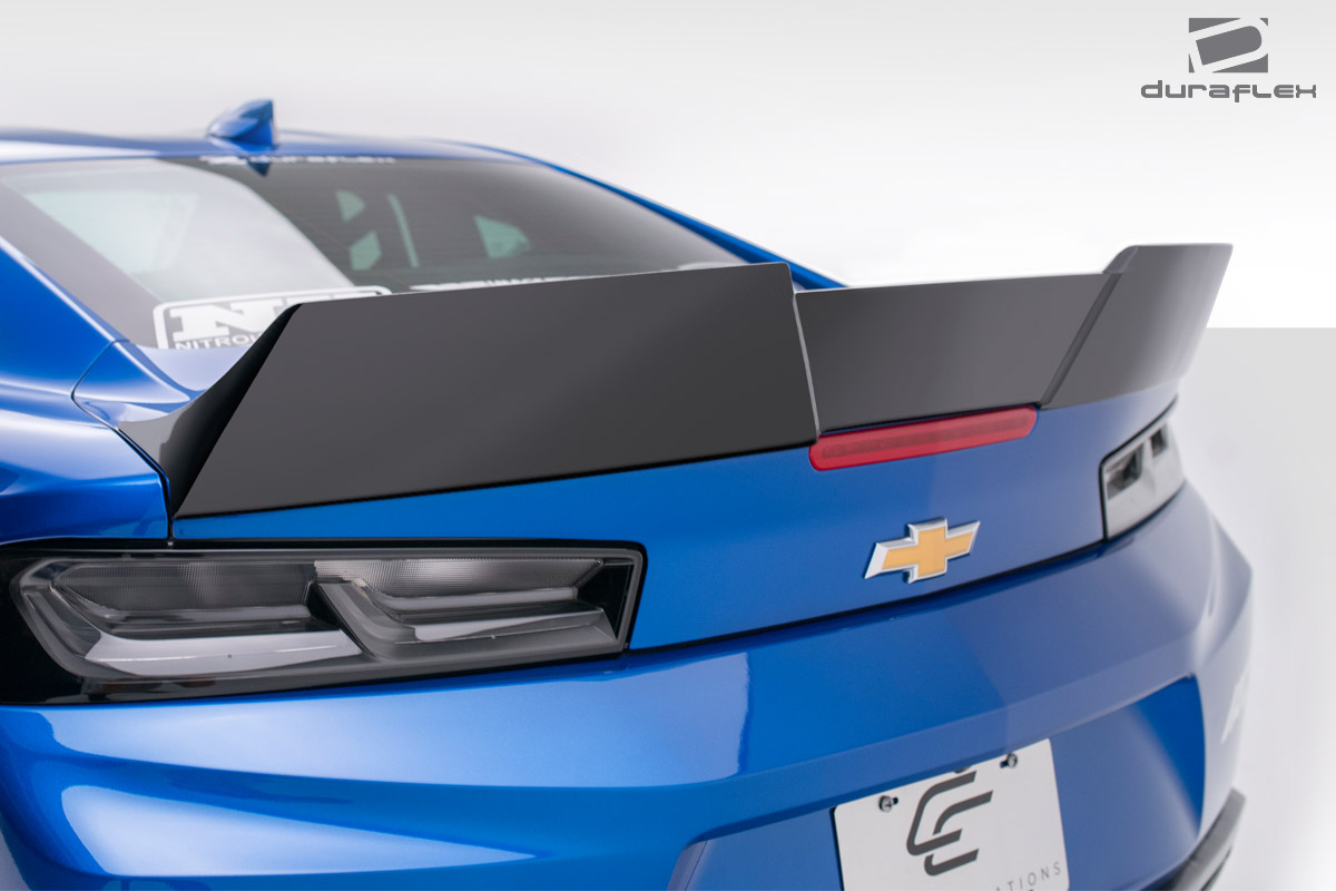 2016-2017 Chevrolet Camaro Grid Rear Wing Spoiler - Signature Black - 1 Piece
