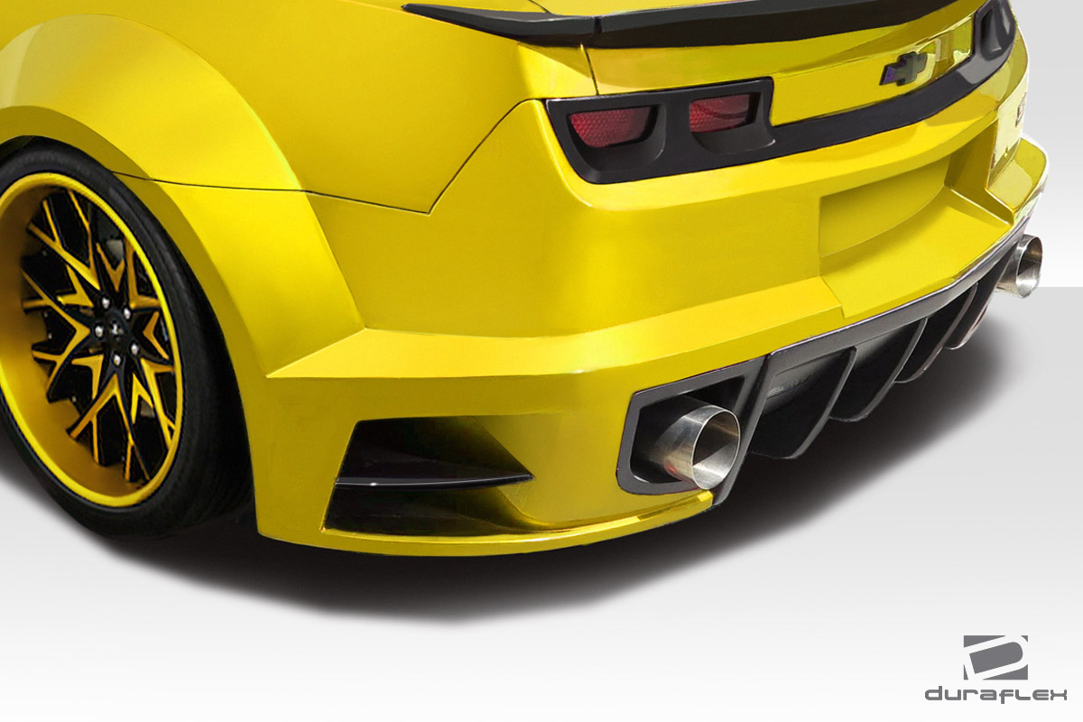 2010-2013 Chevrolet Camaro CCG Wide Body Rear Diffuser - Signature Black - 1 Piece